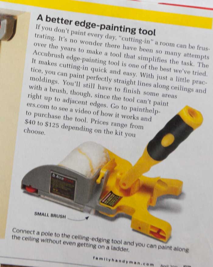 Family handyman magazine review of the accubrush